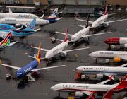 parked 737s