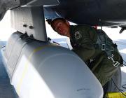 Joint Air-to-Surface Standoff Missile on F-15E