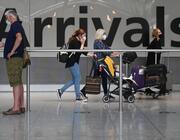 Heathrow Airport arrivals