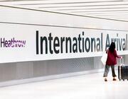 Heathrow Airport arrivals