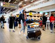 Schiphol Airport travelers
