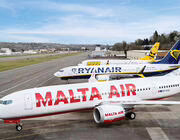 Ryanair Boeing 737-8-200 MAX aircraft