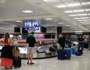 Luggage at U.S. airport