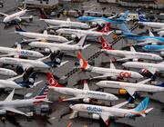 parked 737s