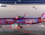 AirAsia narrowbody aircraft