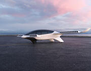 Rendering of Lilium 7-seat jet concept.