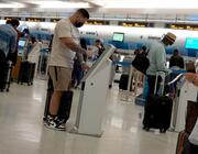 American Airlines passengers at Miami International Airport