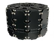 Cylindrical multibeam phased-array antenna