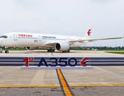 China Eastern first A350 delivered from China
