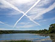 contrails in the UK