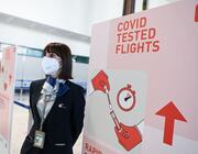 COVID-19 testing at Malpensa Airport