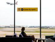 terminal with passenger