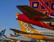 Aircraft parked at Asia Pacific Aircraft Storage