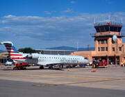 Jet at terminal
