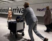 Heathrow Airport arrivals