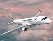 German Airways E190 flying