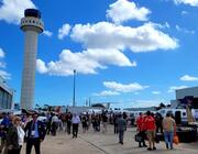 opa locka airport with tower