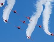 UK Royal Air Force Red Arrows aerobatic display team