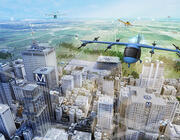 AAM vertiports in city