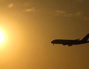 A380 in flight