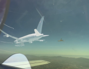 Red 6 synthetic air-combat training system