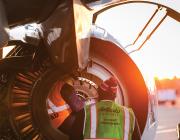 Alaska Airlines maintenance crew 