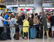 Schiphol Airport travelers