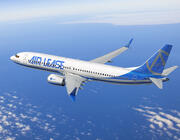 Aircraft in flight 