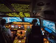 airplane cockpit