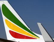 Ethiopian jet tail 