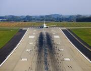 generic plane takeoff Budapest Airport