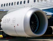CFM Leap-1B engine on a Boeing 737 MAX