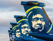 Alaska Airlines tails