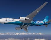 Boeing ecoDemonstrator 777-200ER aircraft