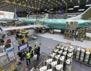 Boeing 737 production line