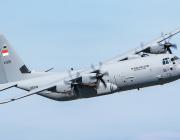 Indonesian Air Force Lockheed Martin C-130J aircraft