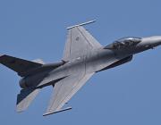 u.s. air force f-16 flies on second day of Aero India 2023