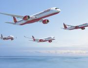 Air India new A320neo family and A350 fleet Feb 2023