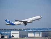 Airbus A330-200 taking off