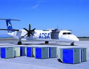 Dash 8-400 F-LCD conversion mock-up with ATSA livery