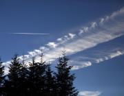 Contrails in Germany