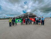 Embraer E190-E2 at Port Moresby 