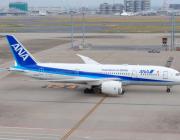 ANA 787-8 at Tokyo Haneda Airport