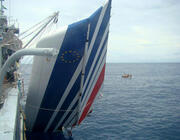 Air France Flight 447 tail section
