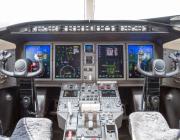 business jet cockpit