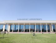 Facade of Tashkent Airport