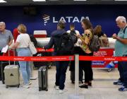 LATAM ticket counter