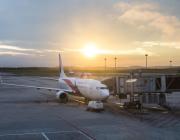 Malaysia Airlines at Kuala Lumpur airport
