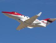HondaJet HA-420 in flight 