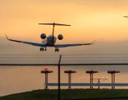 airplane coming in to land